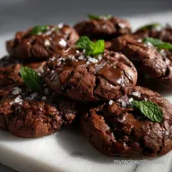 Chocolate Mint Cookies: Shatter-Crisp Edges