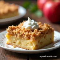 Grandmas Apple Streusel Slice Easy Apple Dessert