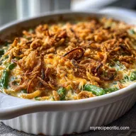Green Bean Casserole No Mushroom Soup: Crispy Baked