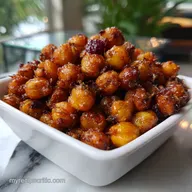 Healthy Snack with Roasted Chickpeas