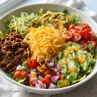 Healthy Taco Salad Recipe in 25 Minutes