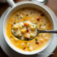 Best Creamy Potato Chowder Soup Recipe With Bacon