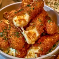 Homemade Mozzarella Sticks: Crispy Panko
