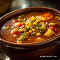 Homestyle Vegetable Soup: Deeply Flavorful Sunday Comfort Recipe