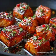 Honey Butter Glazed Salmon Bites: The 15-Minute Sticky Crispy Recipe