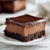 Cozy Hot Chocolate Cheesecake Bars for 55 Min