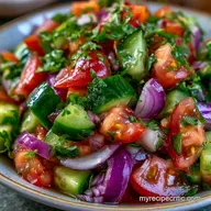 Indian Kachumber Salad Recipe in 20 Min