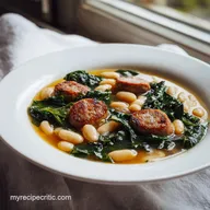 Kale and White Bean Sausage Soup One-Pot: Tender and Silky