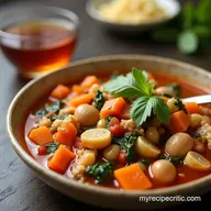 The No Fuss Lean Ground Turkey Vegetable Soup Recipe
