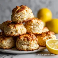 Lemon Scones with Lemon Glaze in 33 Minutes