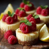 Mini Cheesecakes in Cups: Easy No-Fuss Lemon Vanilla Recipe