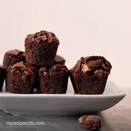 NoBake Chocolate Fudge Brownie Bites 5Ingredient Bliss