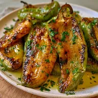 Oven Roasted Anaheim Peppers: 25 Mins