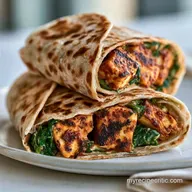 Paneer Kathi Roll for 2 Servings