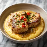 Pork Chops and Grits in 40 Minutes