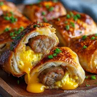 Sausage Egg Breakfast Rolls: The Ultimate Cheesy Meal Prep Recipe