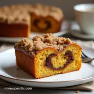 Best Moist Pumpkin Coffee Cake with Brown Sugar Crumble