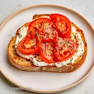 Ricotta and Tomato Sandwich with Honey