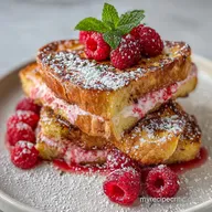 Galentines Brunch: Custardy Brioche with Balsamic Glaze
