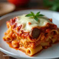 The Best Italian Sausage Baked Ziti Recipe with Ricotta