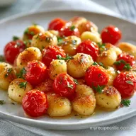 Sheet Pan Cherry Tomato Dinner in 25 Min