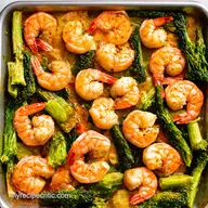 Sheet Pan Lemon Pepper Shrimp Veggies Quick Easy