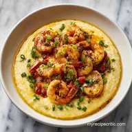 Shrimp and Grits Recipe for 4 Servings