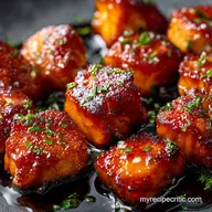 Honey Glazed Salmon Bites: Sticky, 15-Minute Easy Weeknight Meal