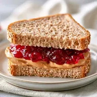 SunButter and Jelly Sandwich in 5 Minutes