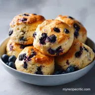 Blueberry Lemon Biscuits in 30 Minutes