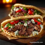 The Authentic Greek Steak Gyros Easy Sirloin Recipe