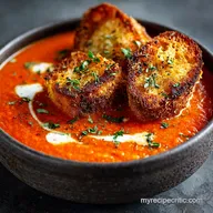 Creamy Tomato Soup My Nans Secret Roast So Easy