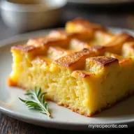 Moist Cornbread Casserole The Golden Lattice Bake