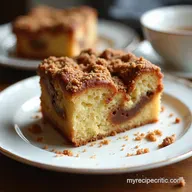 Moist Cinnamon Swirl Coffee Cake with Brown Sugar Streusel