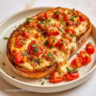 Toasted Tomato Cheese Sandwich: Golden Sourdough