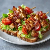 Turkey Club Lunch Skewers in 20 Minutes