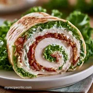 Turkey Club Pinwheels for 24 Servings
