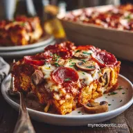 Friday Night Fakeaway The Ultimate Deep Dish Pizza Casserole