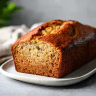 Velvety Banana Loaf with Crackle Top