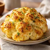 Whole Roasted Cauliflower: Tender and Caramelized