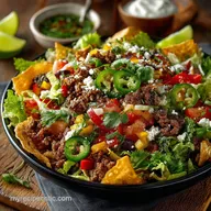 Zesty Beef Taco Salad Recipe with Homemade LimeCumin Vinaigrette