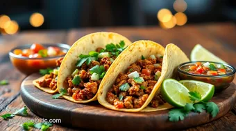 Chicken Keema Indian Ground Beef Tacos Recipe