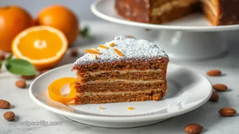 Delicious Chocolate Orange Almond Cake Recipe