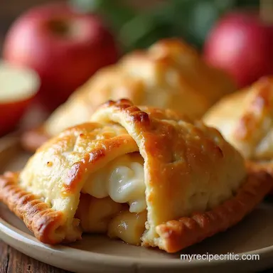 Air Fryer Hand Pies Easy Apple Pie Pockets Recipe Card