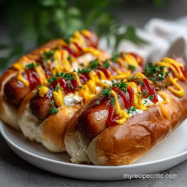 Air Fryer Hot Dogs Recipe How To Air Fry Hot Dogs: Perfectly Crispy Recipe Card