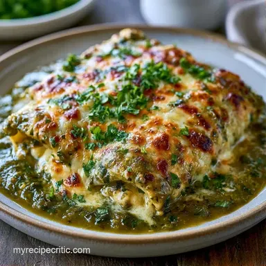 Anaheim Pepper Enchiladas in 45 Minutes Recipe Card