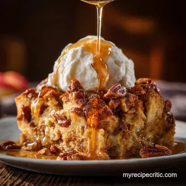 Apple Pecan Bread Pudding: The Ultimate Spiced Autumn Dessert