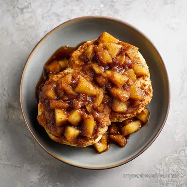 Apple Pie Biscuits Recipe in 45 Minutes Recipe Card