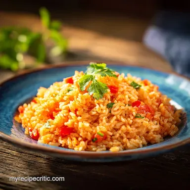 Authentic Spanish Rice Recipe in 30 Minutes Recipe Card