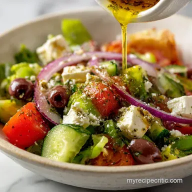 Greek Dressing Recipe: Authentic Zesty Homemade Vinaigrette
